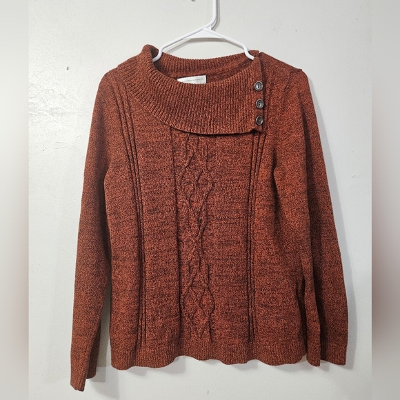 Christopher and banks rust colored sweater! - Picture 1 of 5